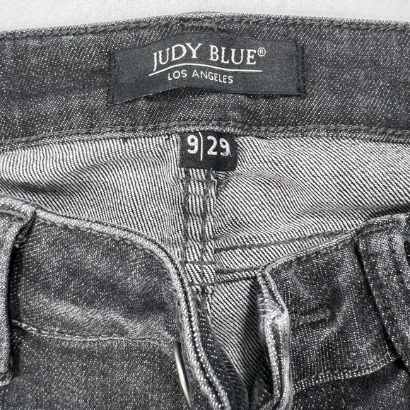 Judy Blue JB84151 Skinny Distressed Black Wash Jeans Women’s 9/29 NWOT Stretch - Picture 2 of 12